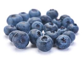 Blueberry salad with jalapeno dressing