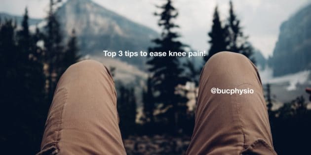 3 Most Important Things To Do When You Have Knee Pain…..